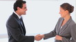 Video: Business people shaking hands Business people shaking hands