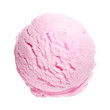 Vanilla ice cream scoop