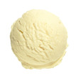 Photo: Vanilla ice cream scoop Vanilla ice cream scoop