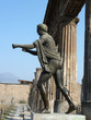 Temple et statue, Pompéi Temple et statue, Pompéi
