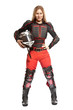 Girl - motorcycle rider