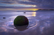 Photo: Moeraki Boulders at sun rise Moeraki Boulders at sun rise
