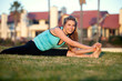 woman exercising