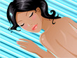 Sun tanning bed
