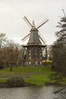 Dutch wind mill in Bremen, Germany Dutch wind mill in Bremen, Germany