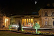 Lune sur le tribunal de Caen en HDR