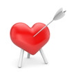 Heart with arrow
