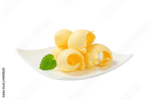 Photo: Butter curls Butter curls