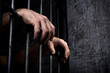 Hands of the prisoner