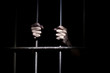 Hands of the prisoner