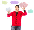 Pushing a button in a digital world