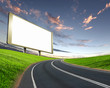 billboard on the road