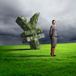 Collage on business and money theme
