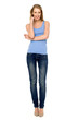 Photo: Young woman standing Young woman standing