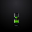 glass vector preloader