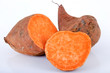 Patate douce tranchée (pomoea batatas)