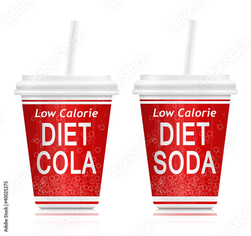 Illustration: Diet drinks. Diet drinks.