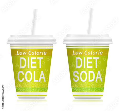 Illustration: Diet drinks. Diet drinks.