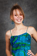 girl in a beautiful dress