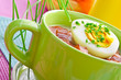 polnische Oster-Sauerteigsuppe