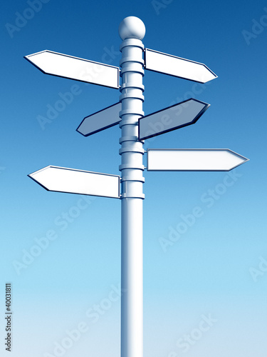 Photo: Guide sign Guide sign