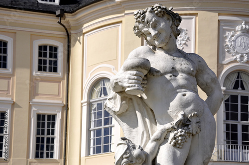 Foto: Jadschloss Hubertusburg Figur Jadschloss Hubertusburg Figur