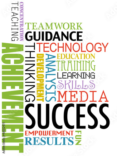 Illustration: Education words Education words