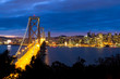Bay Bridge with San Francisco City view Bay Bridge with San Francisco City view