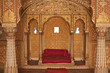 Foto: Throne Room in Bikaner Palace, Rajasthan, India Throne Room in Bikaner Palace, Rajasthan, India