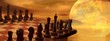 Global business strategy chess