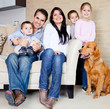 Family at home