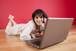 Photo: Online surfing at home Online surfing at home