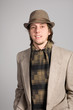 man in a jacket and hat