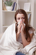 she suffers a cold