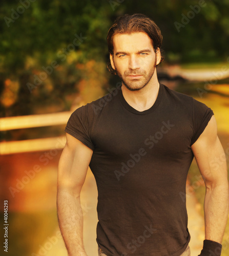Photo: Masculine classic man Masculine classic man