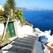 Santorin - Terasse