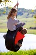Swinging on the Tire