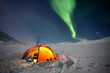Expedition über dem Polarkreis