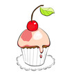 Illustration of cake