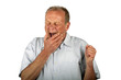Yawning man