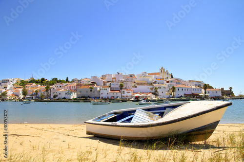 Photo: The village Ferragudo in Portugal The village Ferragudo in Portugal