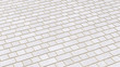 Weiße Ziegelsteine Textur diagonal