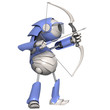 Illustration: Robot archer Robot archer