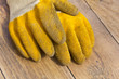 Arbeitshandschuhe gelb