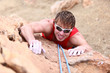 Climbing - male climber