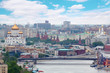 Krymsky bridge in Moscow, Russia