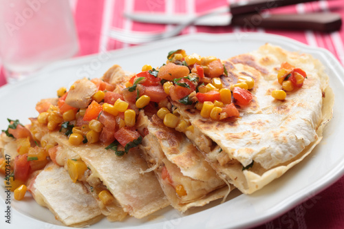 Photo: Quesadilla with chicken Quesadilla with chicken