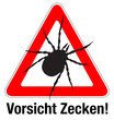 Zeckenwarnung
