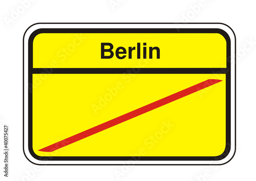Vektor: Ortsende - Berlin Ortsende - Berlin