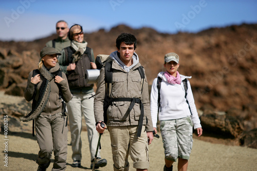 Photo: Group of trekkers Group of trekkers
